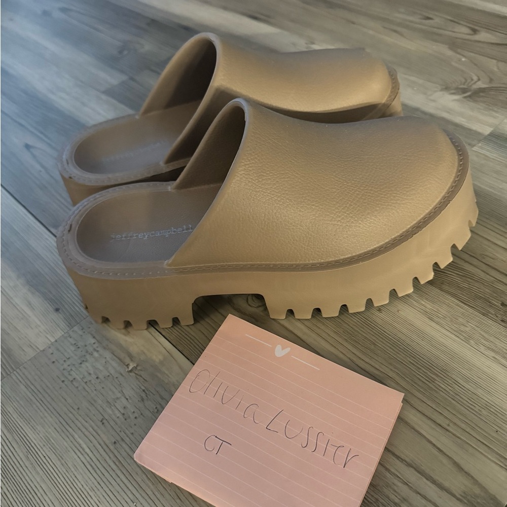 Jeffrey Campbell Platform Clogg Mule